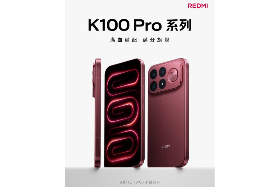 Redmi K100 Pro Max chốt ngày ra mắt: Pin 9.000 mAh, màn hình 185Hz và chip Snapdragon 8 Elite Gen 5