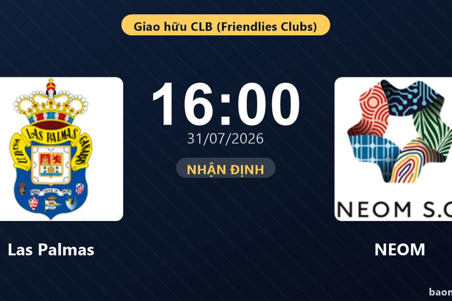 Nhận định Las Palmas vs NEOM: đội hình dự kiến