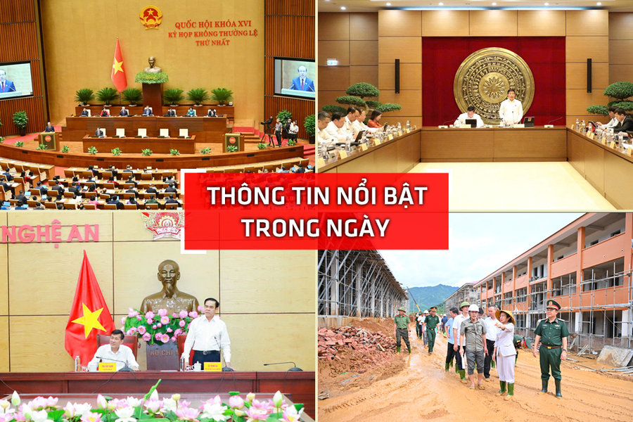 Nghệ An: Thông tin nổi bật ngày 3/8