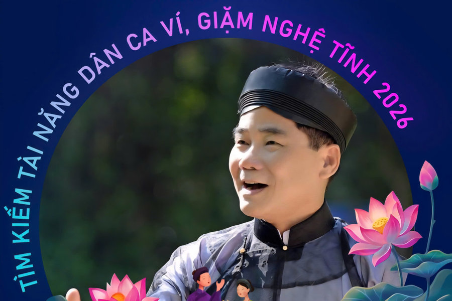 Công bố Ban Giám khảo vòng chung khảo Cuộc thi Tìm kiếm tài năng dân ca Ví, Giặm