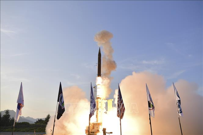 Israel thử nghiệm thành công tên lửa đánh chặn Arrow thế hệ mới
