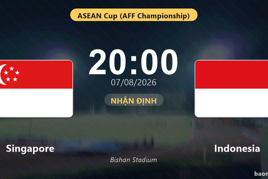 Nhận định Singapore vs Indonesia: đội hình dự kiến
