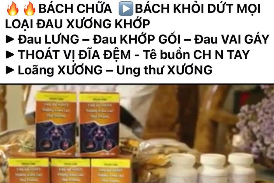 Tràn lan thuốc đông y bán trên mạng không rõ nguồn gốc, khó kiểm soát