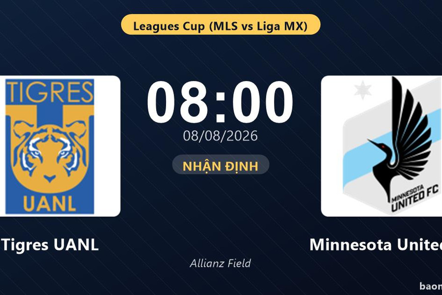 Nhận định Tigres UANL vs Minnesota United FC: đội hình dự kiến