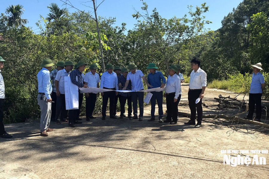 Người dân xã Nam Đàn chủ động bàn giao mặt bằng cao tốc Vinh – Thanh Thủy