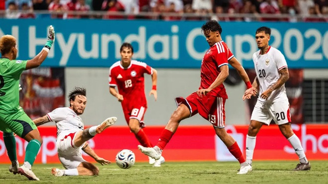 HLV Gavin Lee giúp Singapore hiên ngang giành vé vào bán kết ASEAN Cup 2026 bất bại