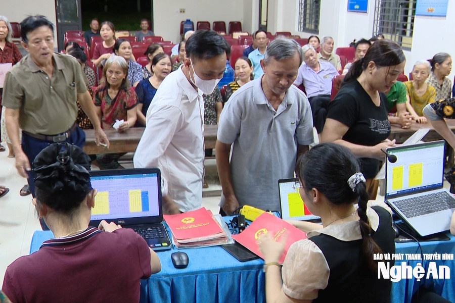 Nghệ An tăng tốc hoàn thành cơ sở dữ liệu đất đai