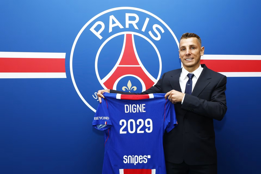 Lucas Digne chính thức tái hợp PSG từ Aston Villa với bản hợp đồng 3 năm trị giá 7 triệu euro