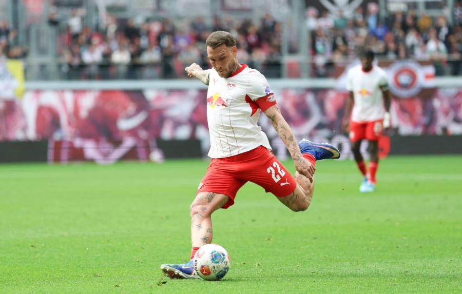 Hậu vệ David Raum trở thành chìa khóa giúp nâng tầm bộ đôi Benjamin Sesko và Matheus Cunha ở MU