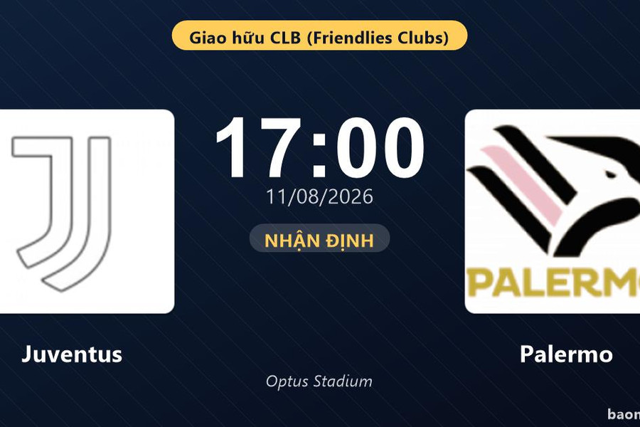 Trực tiếp Juventus vs Palermo: Trận đấu đang diễn ra