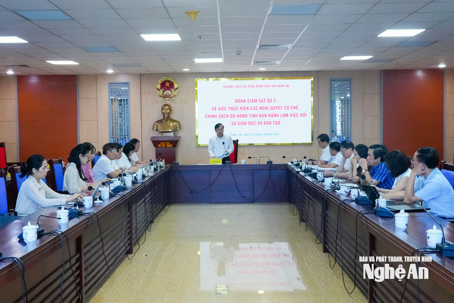 Triển khai có hiệu quả chính sách của Hội đồng nhân dân tỉnh Nghệ An về giáo dục và đào tạo