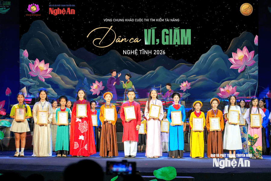 Lộ diện 12 thí sinh lọt vào chung kết "Tìm kiếm tài năng Dân ca ví, giặm Nghệ Tĩnh" năm 2026