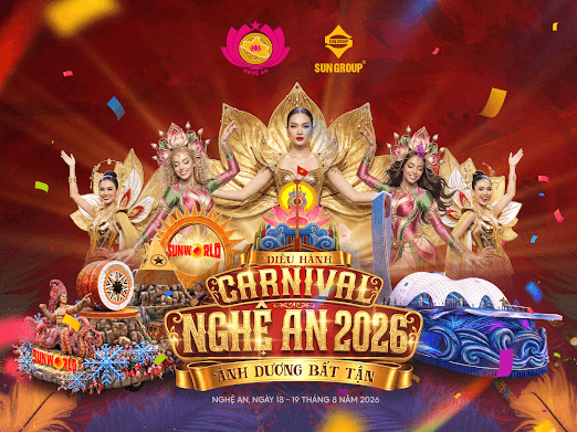 Sắp diễn ra Carnival quy mô lớn tại Nghệ An, quy tụ nghệ sĩ, diễn viên nổi tiếng