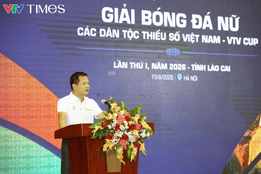 12 đội bóng khởi tranh Giải Bóng đá nữ các dân tộc thiểu số Việt Nam VTV Cup 2026 tại Lào Cai