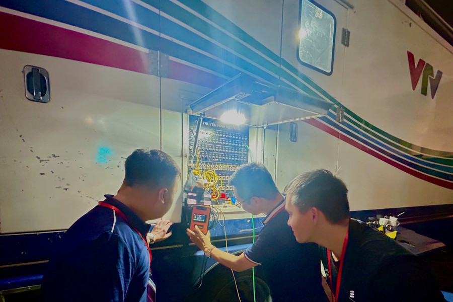 VTV thử nghiệm thành công truyền dẫn truyền hình trực tiếp bằng mạng 5G SA tại Hà Nội