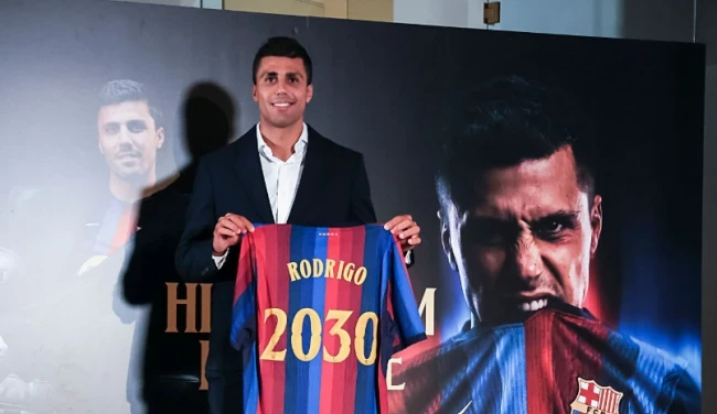 Thương vụ bom tấn Rodri gia nhập Barcelona: Tái định hình cục diện cuộc đua vô địch La Liga