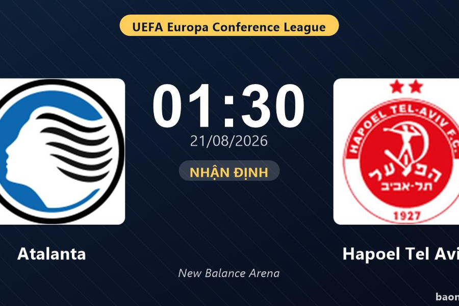 Nhận định Atalanta vs Hapoel Tel Aviv: đội hình dự kiến