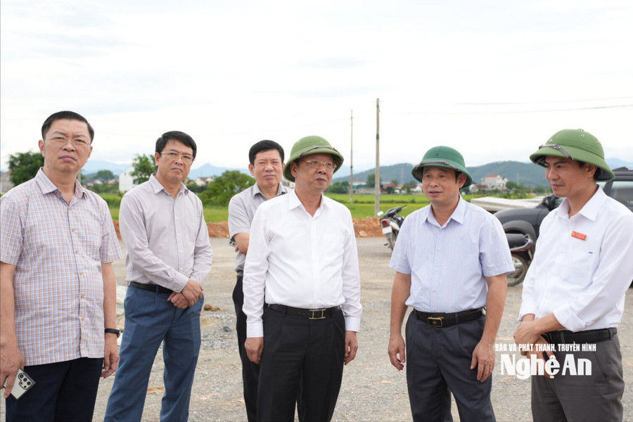 Phó Chủ tịch Thường trực UBND tỉnh Nghệ An đốc thúc giải ngân vốn đầu tư công