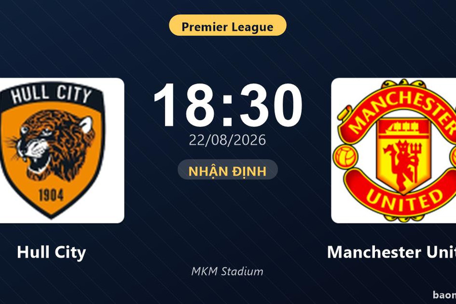 Nhận định Hull City vs Manchester United: đội hình dự kiến