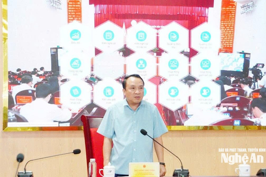 Đẩy nhanh hoàn thiện Kho dữ liệu dùng chung của HĐND tỉnh và HĐND cấp xã