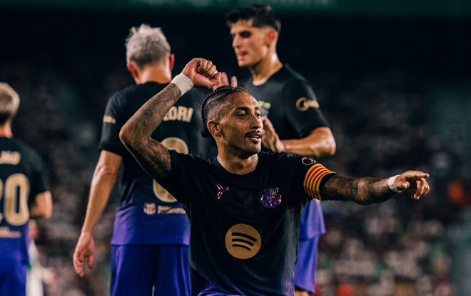 Barcelona đại thắng 5-0: Raphinha và Fermin Lopez rực sáng, nỗi lo chấn thương của Gavi