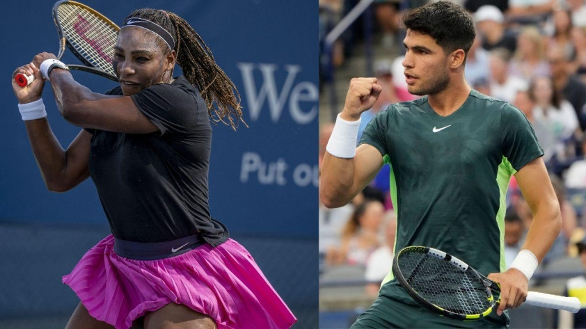 Bộ đôi Carlos Alcaraz và Serena Williams gặp thử thách rất lớn ở trận ra quân US Open 2026