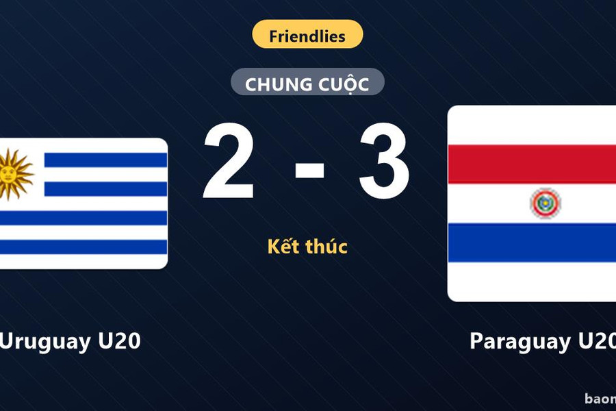 Paraguay U20 thắng sát nút, Uruguay U20 ôm thất bại