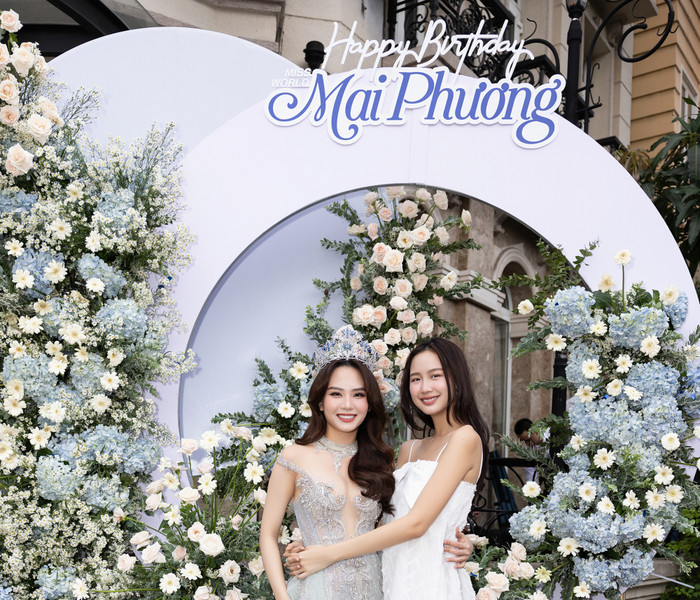 Hoa hậu Mai Phương liên tục ủng hộ Bảo Ngọc trong hành trình thi Miss World lần thứ 73