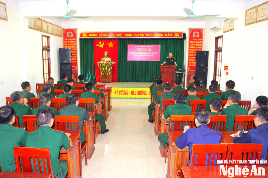 Bộ Chỉ huy Quân sự tỉnh giao nhiệm vụ, động viên Đội Quy tập thực hiện nhiệm vụ tìm kiếm, quy tập hài cốt liệt sĩ mùa khô 2026 – 2027