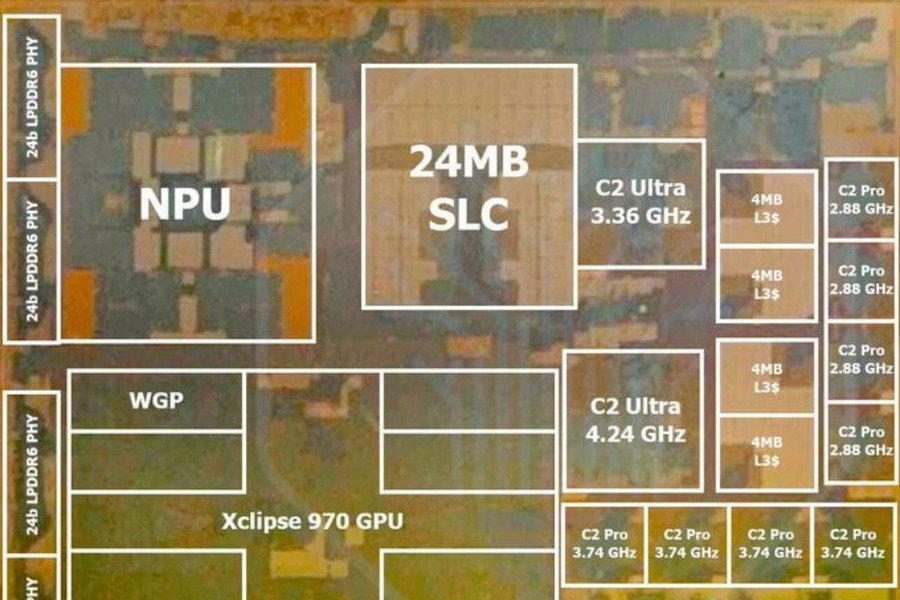 Kiến trúc vi xử lý Samsung Exynos 2700: Tiến trình SF2P, đồ họa Xclipse 970 và CPU 10 nhân