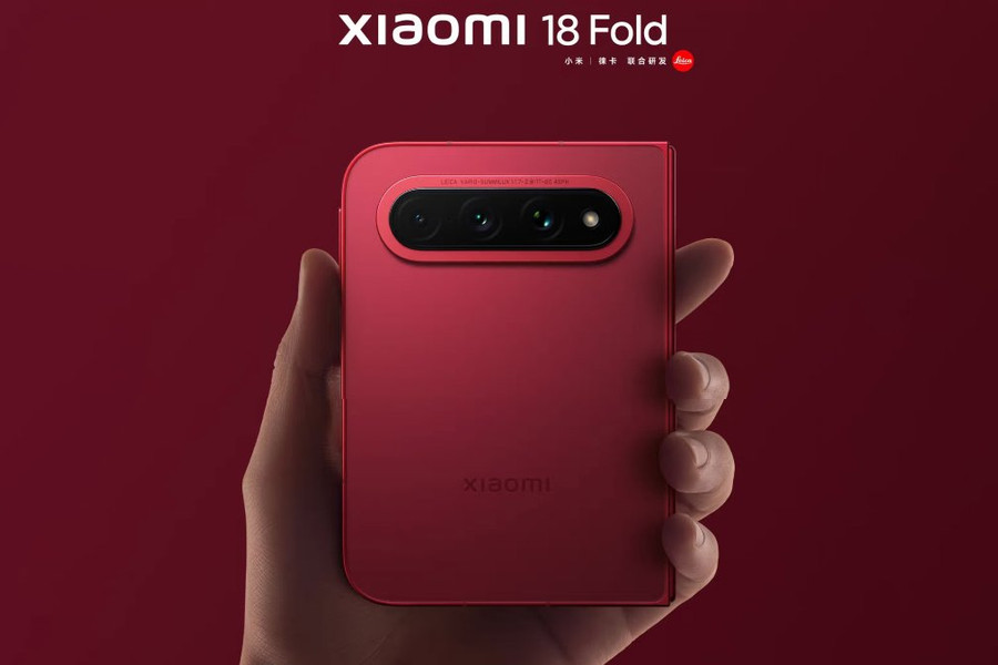 Điện thoại gập Xiaomi 18 Fold tạo bước đột phá với pin silicon 6.000 mAh và RAM LPDDR6