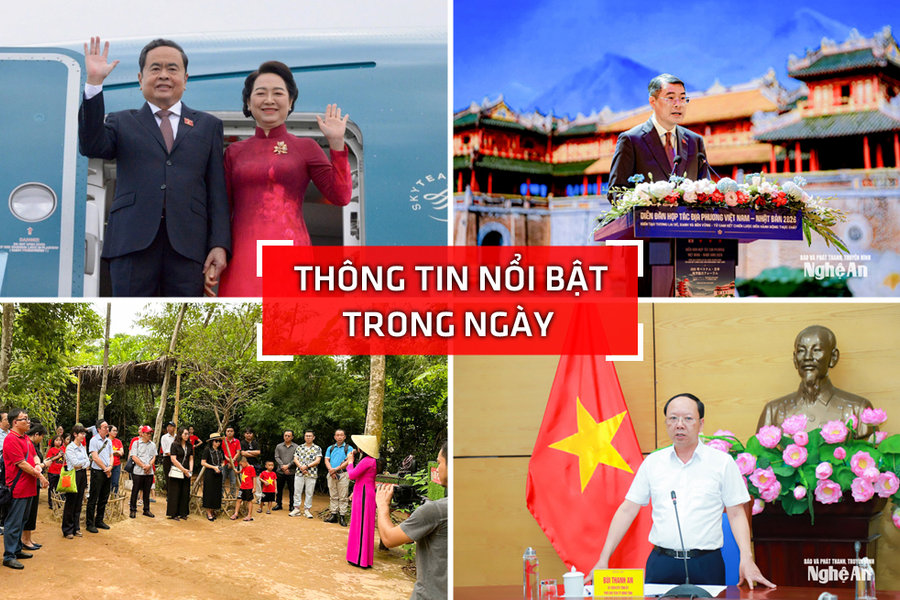 Nghệ An: Thông tin nổi bật ngày 6/9