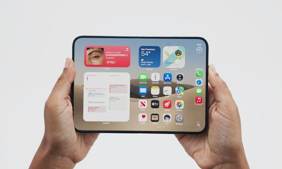 Kiến trúc phần cứng iPhone Duo: Bản lề titan siêu mỏng, màn hình 10 lớp và chip A20 Pro