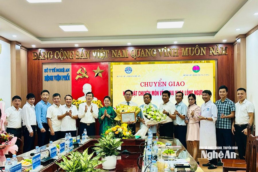 Nâng cao năng lực ngoại lồng ngực tại Bệnh viện Phổi Nghệ An