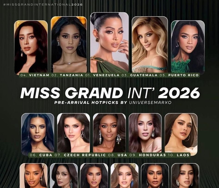 Emoura Phạm được chuyên trang quốc tế dự đoán đoạt giải Á hậu Miss Grand International 2026
