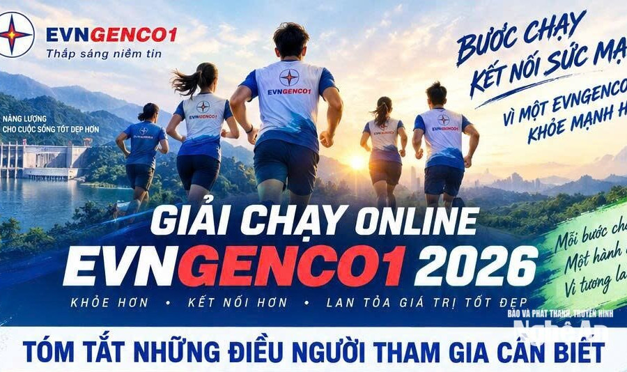 Công ty Thủy điện Bản Vẽ lan tỏa văn hóa doanh nghiệp qua những bước chạy