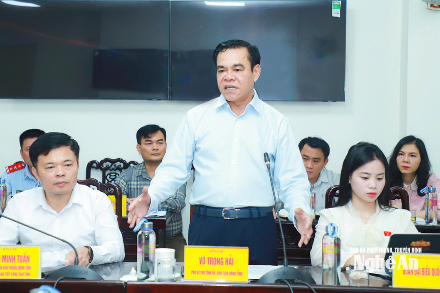 Chủ tịch UBND tỉnh Võ Trọng Hải chỉ đạo xử lý nhiều kiến nghị về chính sách người có công và đất đai