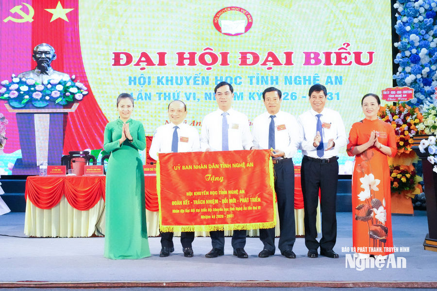 Đồng chí Nguyễn Thanh Hiền tiếp tục giữ chức Chủ tịch Hội Khuyến học Nghệ An khóa VI, nhiệm kỳ 2026 - 2031