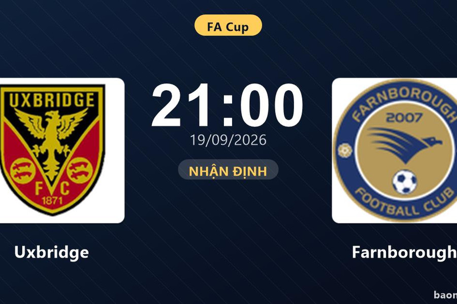 Nhận định Uxbridge vs Farnborough: Điểm tựa sân nhà