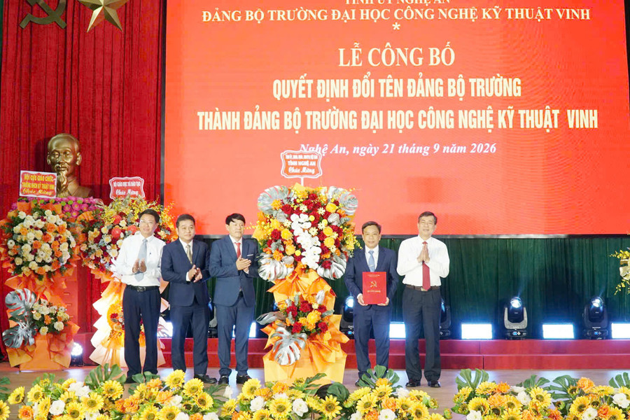 Vinh University of Technology and Education Renamed Vinh University of Engineering and Technology