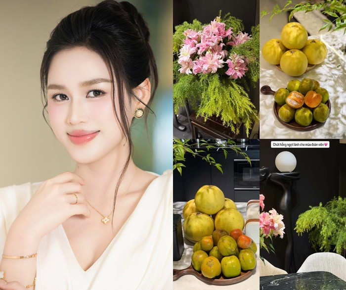 Hoa hậu Đỗ Thị Hà trang trí tổ ấm đón Tết Trung thu, chia sẻ về cuộc sống sau kết hôn