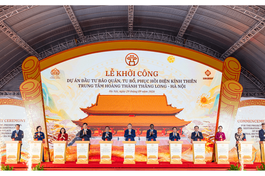 Tổng Bí thư, Chủ tịch nước Tô Lâm dự Lễ khởi công Dự án đầu tư bảo quản, tu bổ, phục hồi Điện Kính Thiên