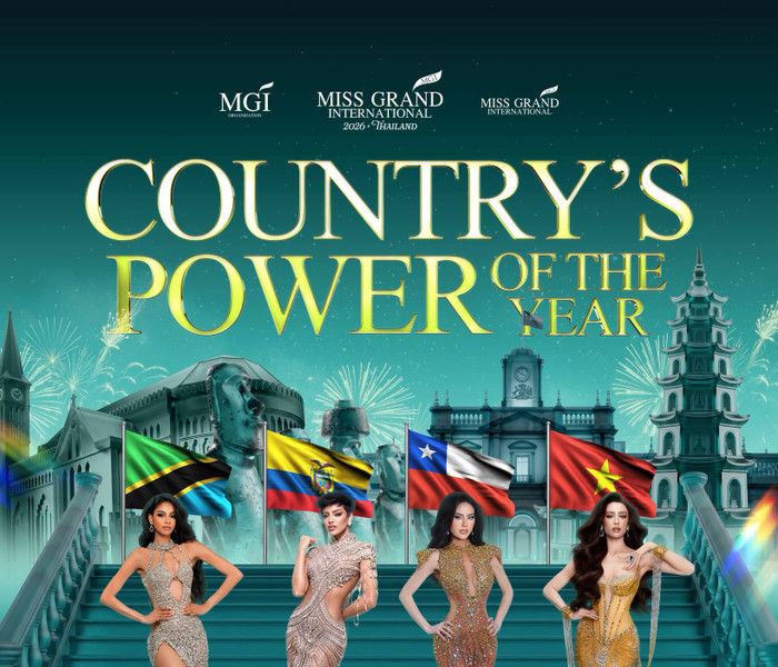 Emoura Phạm vào Top 4 bình chọn Country's Power of the Year tại Miss Grand International 2026
