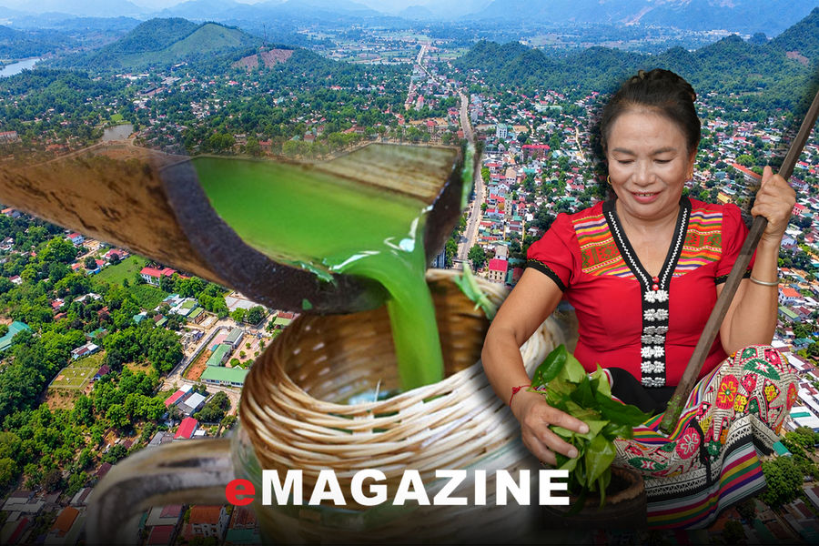 Mát ngọt chè đâm, đậm vị bản mường