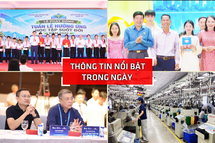 Nghệ An: Thông tin nổi bật ngày 4/10