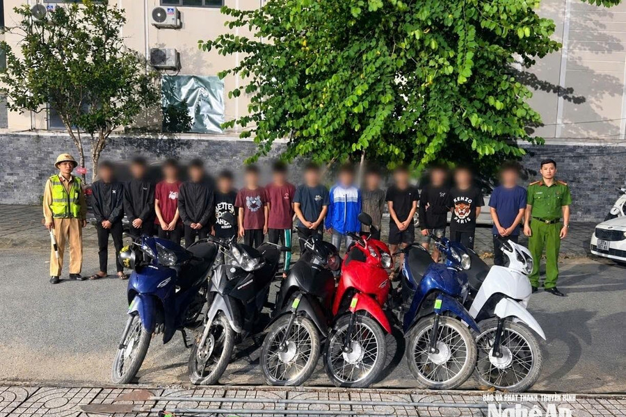 Công an xã Đại Đồng kịp thời ngăn chặn nhóm thanh, thiếu niên chuẩn bị đua xe, gây rối