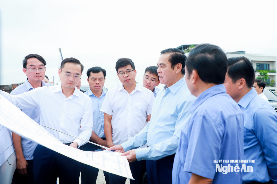 Chủ tịch UBND tỉnh Nghệ An chỉ đạo bố trí vốn cho dự án cấp bách nhằm chống ngập đường Xô viết Nghệ Tĩnh