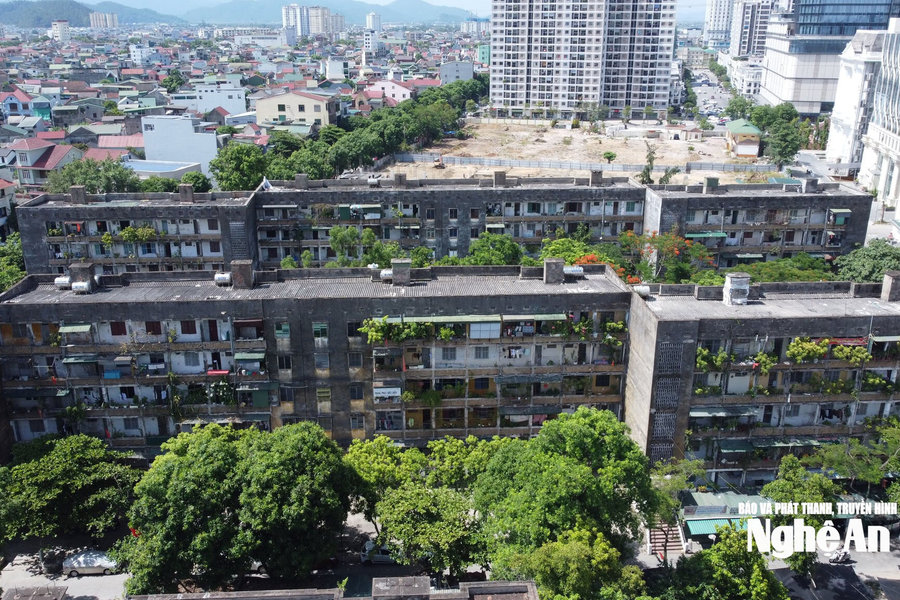 Nghệ An sẽ phá dỡ 6 nhà chung cư cũ còn lại trong năm 2026