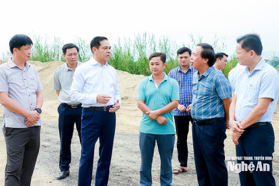 Chủ tịch UBND tỉnh Nghệ An yêu cầu tạm dừng hoạt động 9 mỏ cát do chưa đáp ứng yêu cầu giám sát