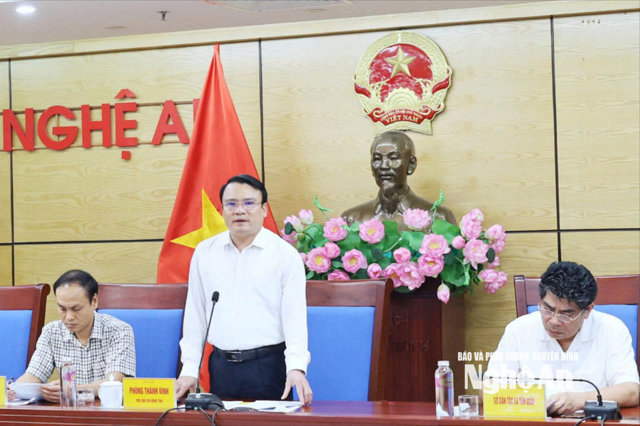 Đôn đốc giải ngân vốn các Chương trình mục tiêu quốc gia trên địa bàn Nghệ An